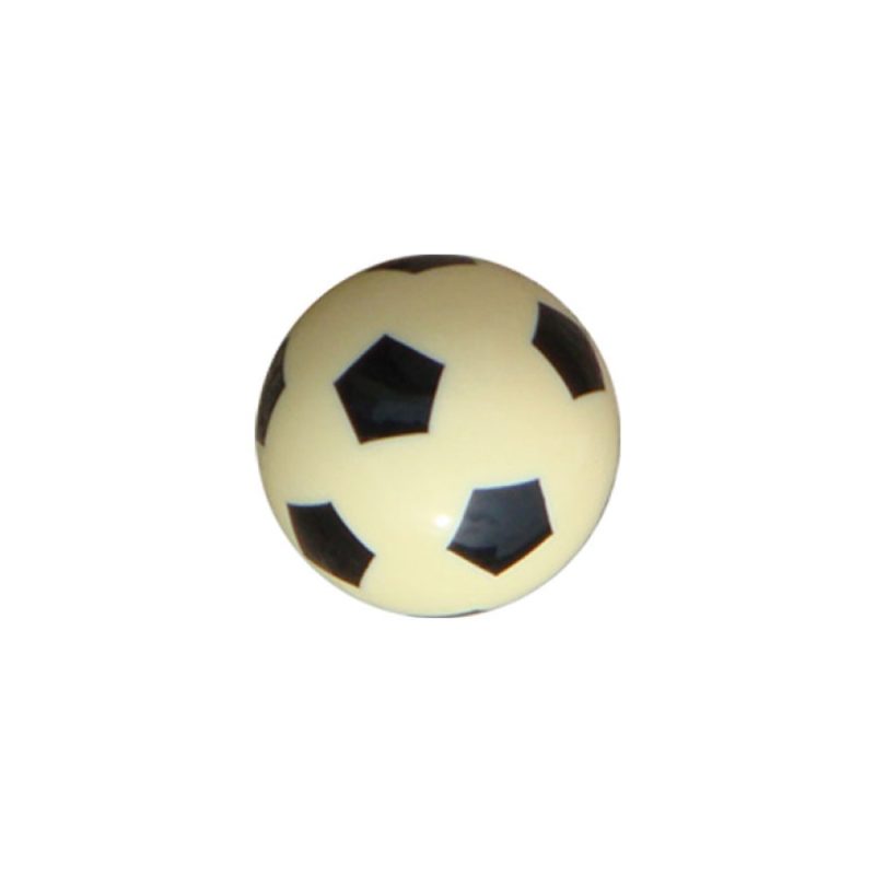 Billaresbalsalobre Bola futbolin Balon Resina Color Blanco Brillo 33g 33mm 10020 - Imagen 2