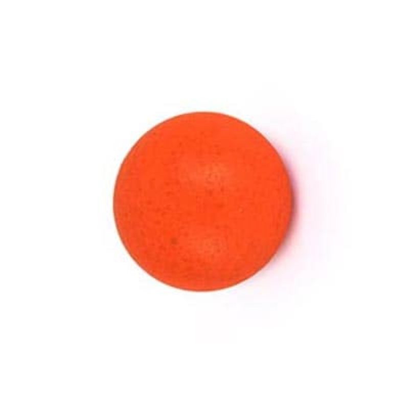 Billaresbalsalobre Bola futbolín de corcho silenciosa naranja neón 35mm 13gr 50096000 - Imagen 3