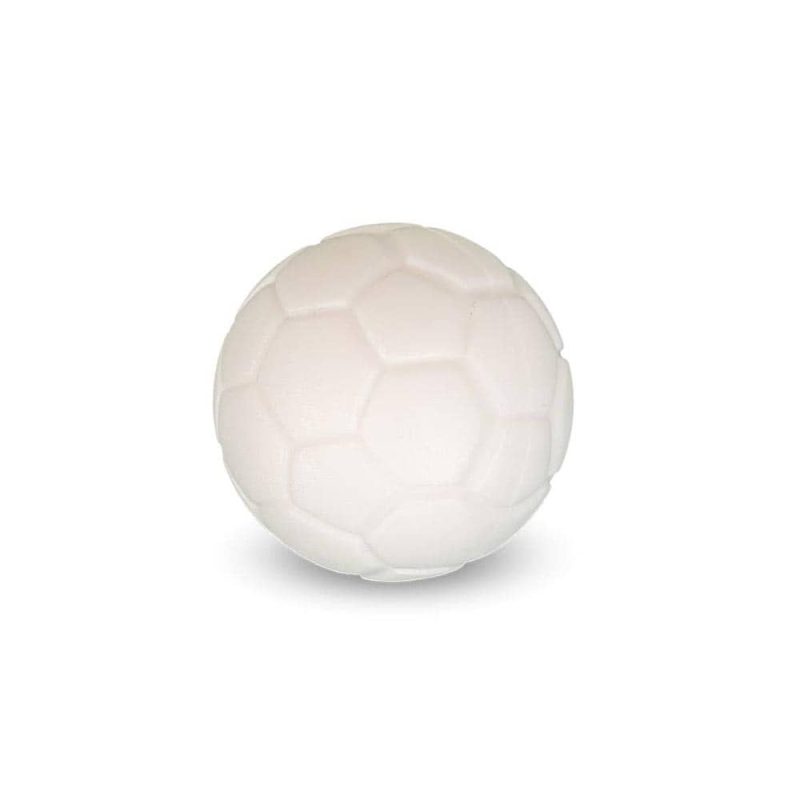 Bola blanca lisa para futbolín de madera