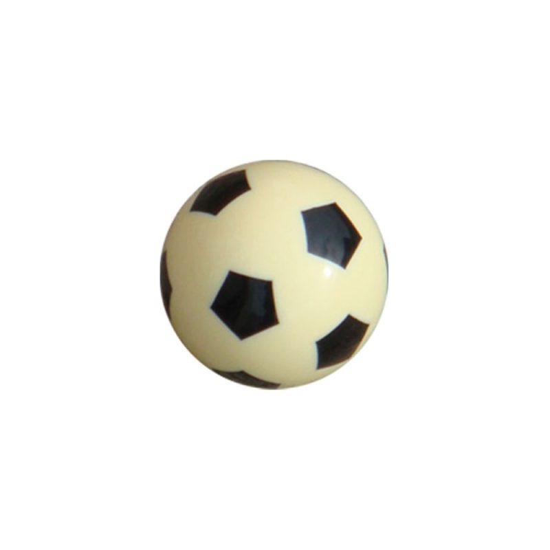 Billaresbalsalobre Bola futbolin Balon Resina Color Blanco Brillo 33g 33mm 12 unidades - Imagen 2