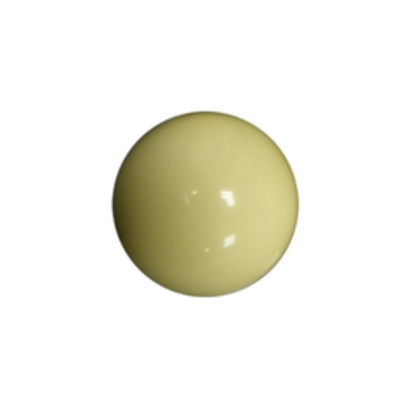 Billaresbalsalobre Bola futbolin Resina Color Blanco Brillo 35g 34mm 10012B - Imagen 2