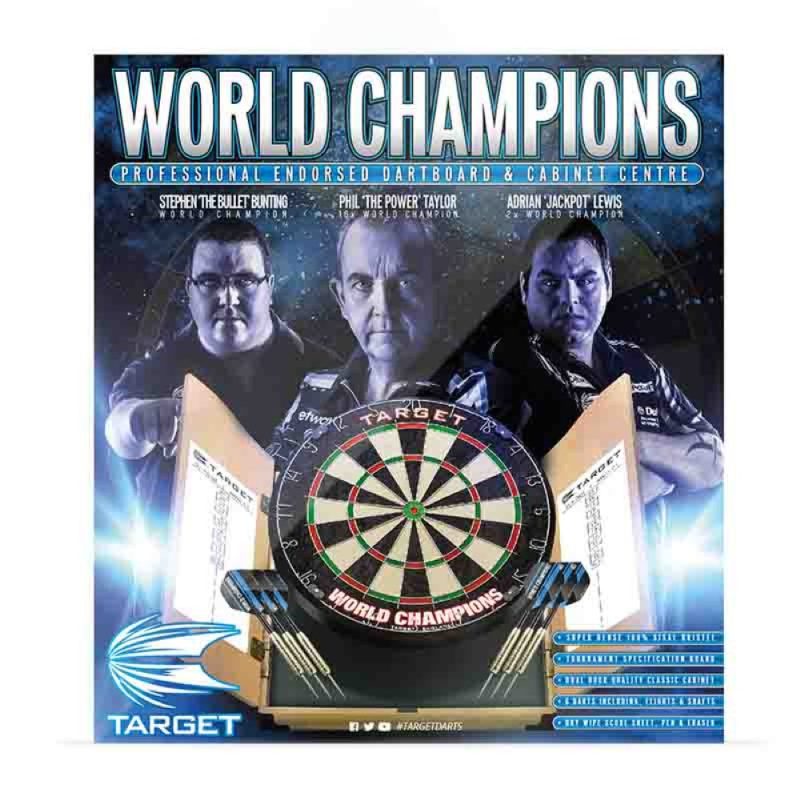 Billaresbalsalobre Armario Target Darts World Champions Cabinet Centre 109046 - Imagen 2