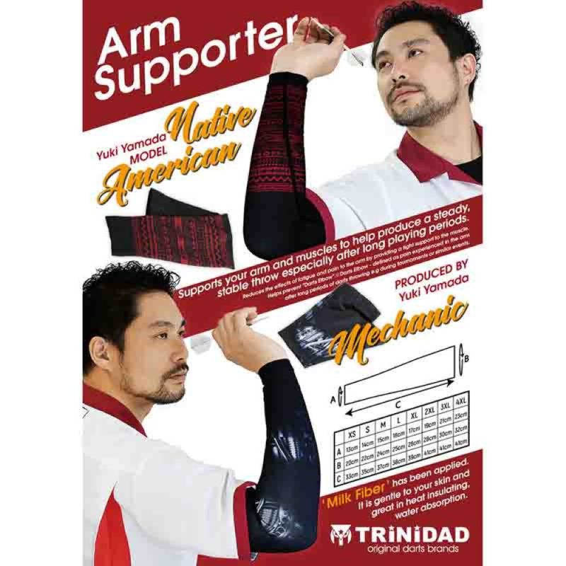 Billaresbalsalobre Manga Arm Supporter Trinidad Darts Foot Checker XL - Imagen 2