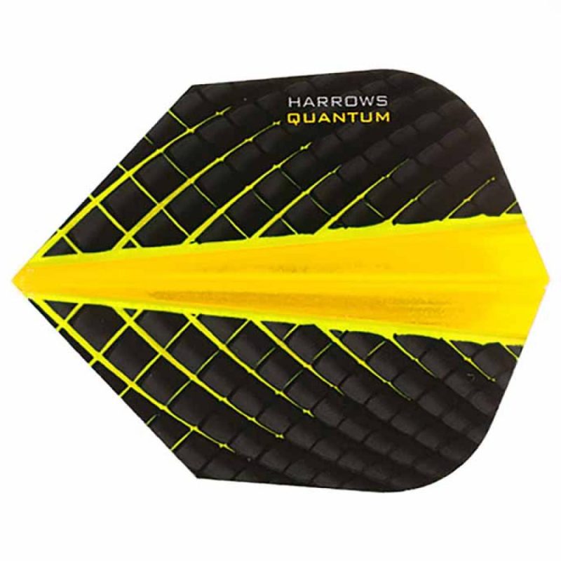 Billaresbalsalobre Pack 10 Harrows Darts Flights Quantum Yellow Standard - Imagen 2