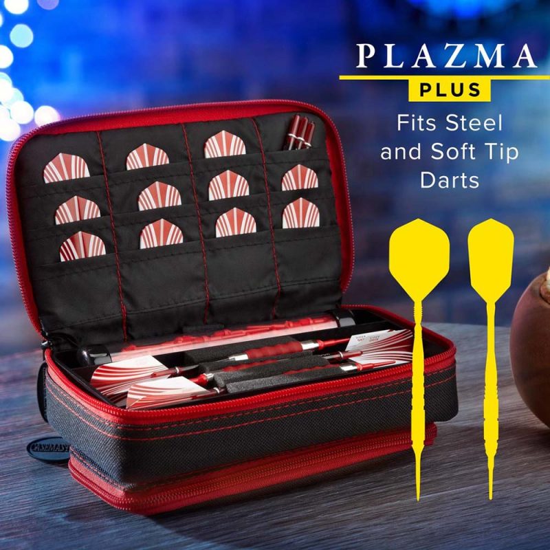 Billaresbalsalobre Funda Dardos Casemaster Plazma Plus Darts Red  36-0701-02 - Imagen 5