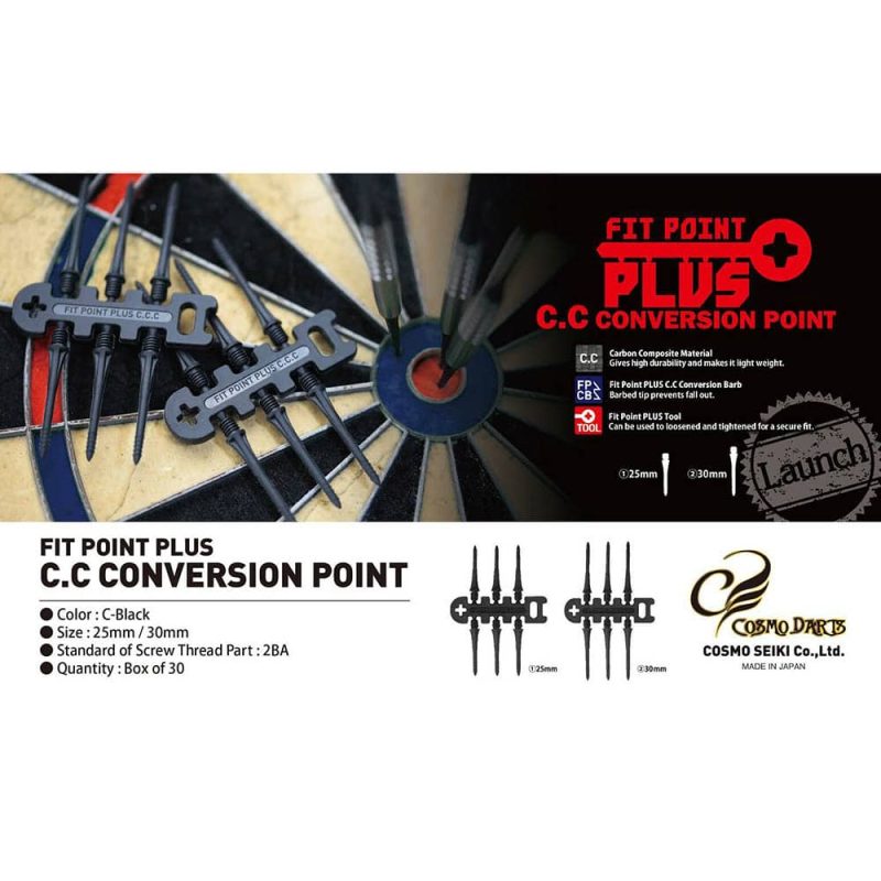 Billaresbalsalobre Puntas Fit Point Plus C.C Conversion Point 30unid 30mm - Imagen 5