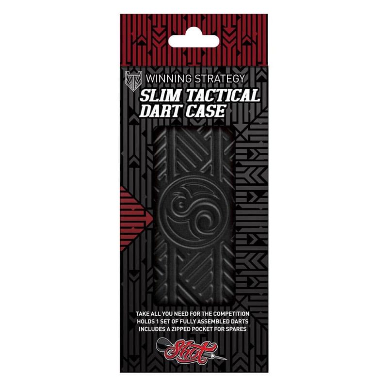 Billaresbalsalobre Funda Dardos Shot Tactical Slim Dart Case Rojo SH-SM4085 - Imagen 3