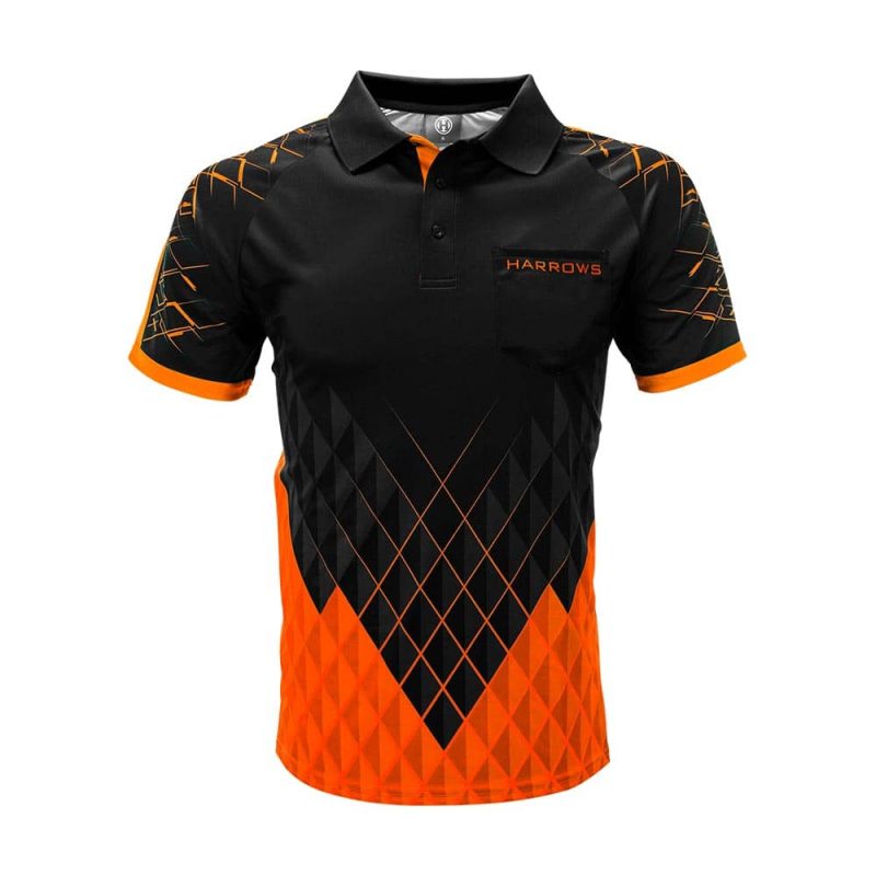 Billaresbalsalobre Camiseta Harrows Darts Paragon Naranja XL ME65024 - Imagen 2