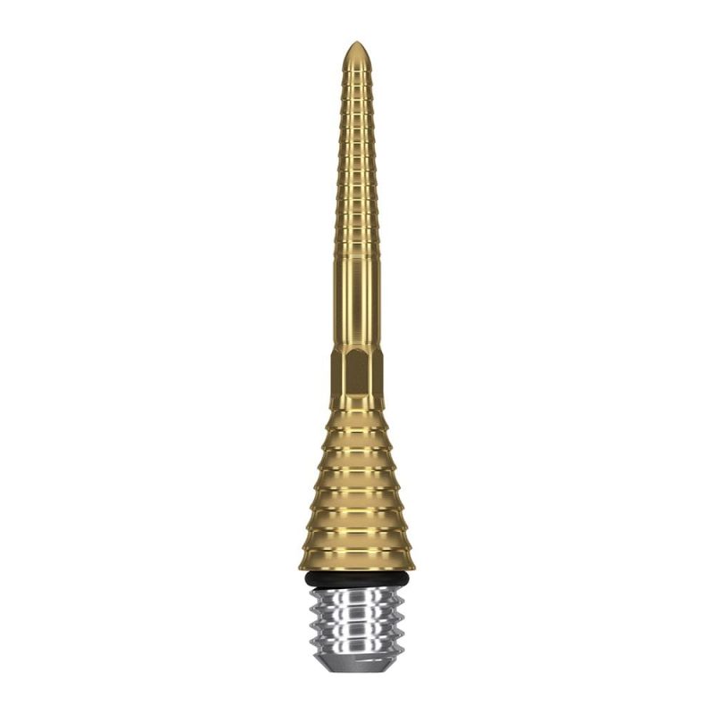 Billaresbalsalobre Puntas Conversion Target Titanium Grooved SP 26mm Dorado 380178 - Imagen 2