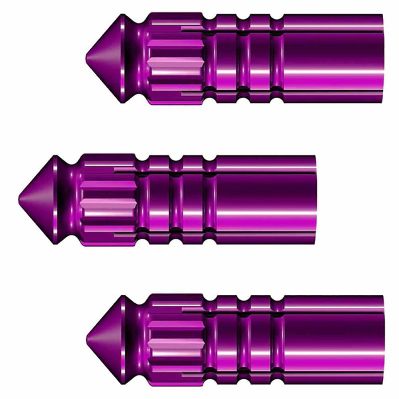 Billaresbalsalobre Protector Plumas Aluminio Mission F-Protect 3 Unidades Morado X2513 - Imagen 2