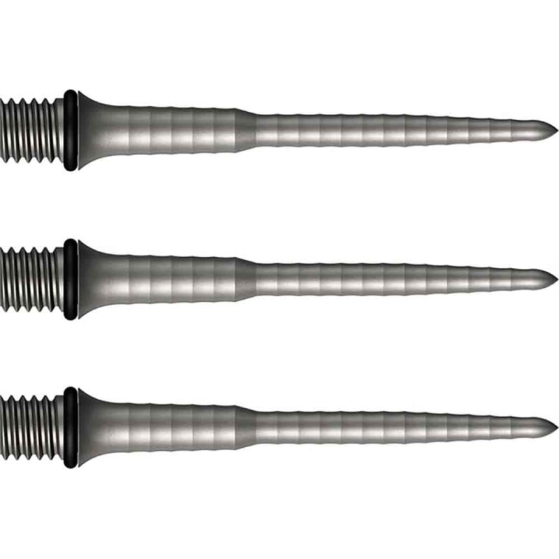 Billaresbalsalobre Punta Conversion Mission Darts Titan Tiple Plata 26mm X2656 - Imagen 2