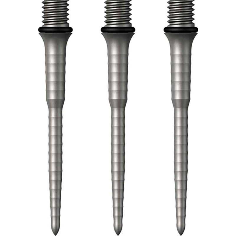 Billaresbalsalobre Punta Conversion Mission Darts Titan Tiple Plata 26mm X2656 - Imagen 3