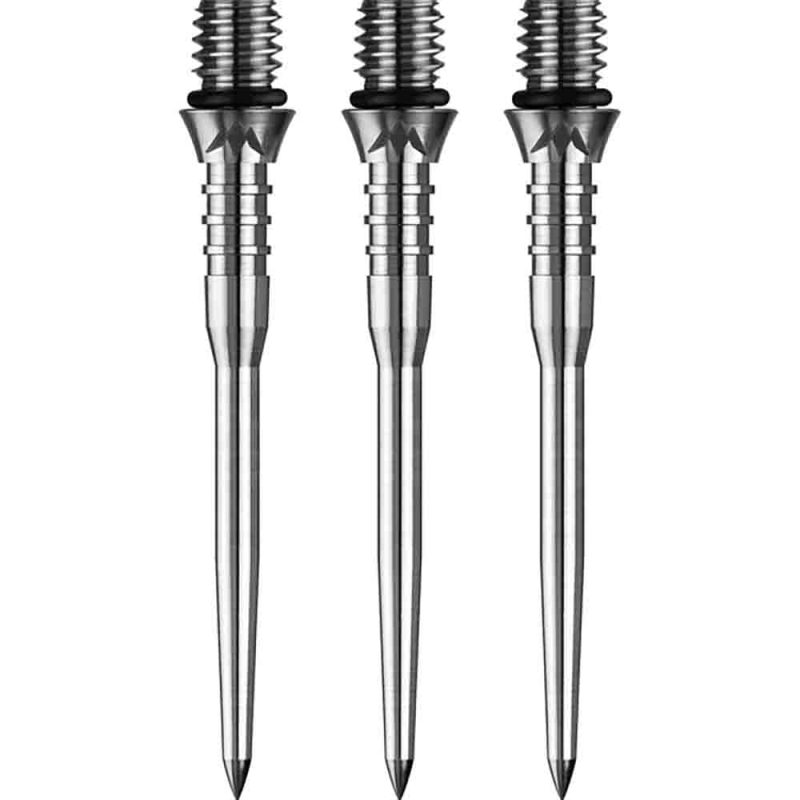 Billaresbalsalobre Punta Conversion Mission Darts Titan Pro Ti Grooved Plata 26mm X2471 - Imagen 2