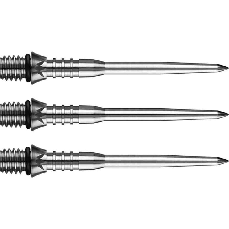 Billaresbalsalobre Punta Conversion Mission Darts Titan Pro Ti Grooved Plata 26mm X2471 - Imagen 3