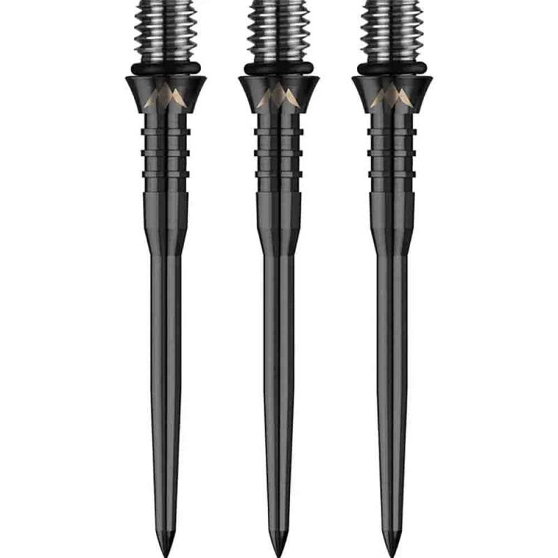 Billaresbalsalobre Punta Conversion Mission Darts Titan Pro Ti Grooved Negro 34mm X2574 - Imagen 2