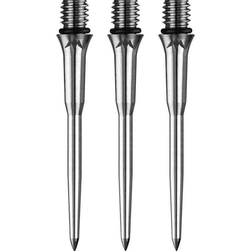 Billaresbalsalobre Punta Conversion Mission Darts Titan Pro Ti Smooth Silver 34mm X2575 - Imagen 2