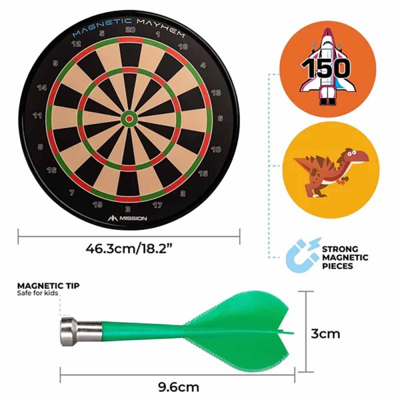 Billaresbalsalobre Diana Magnetica Mayhem Mission Darts DB500 - Imagen 4