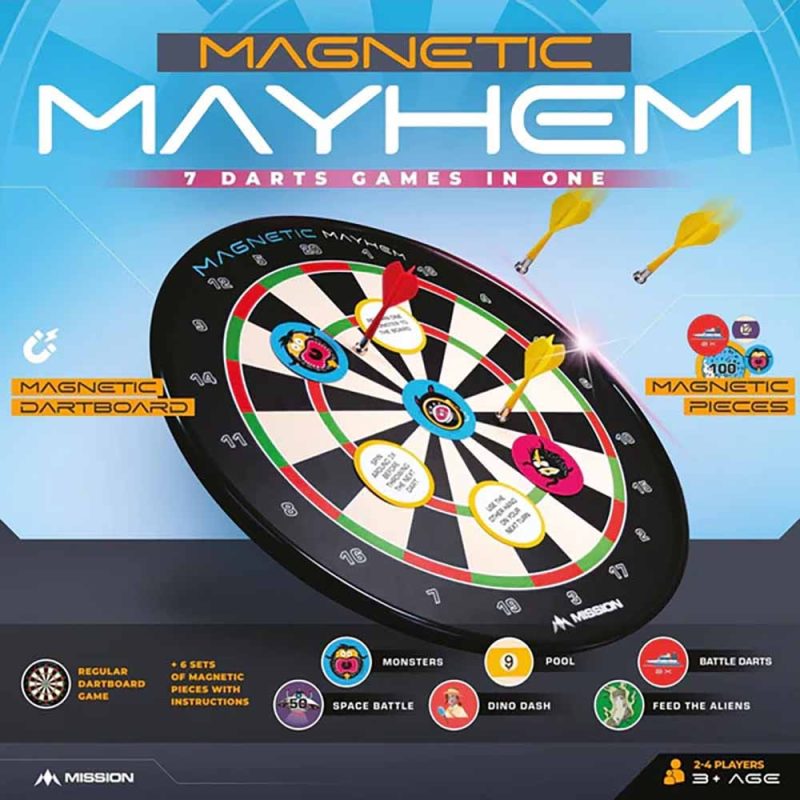 Billaresbalsalobre Diana Magnetica Mayhem Mission Darts DB500 - Imagen 5