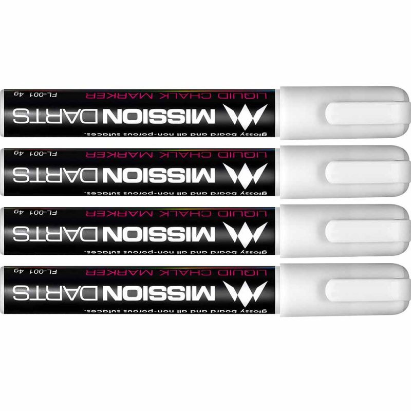 Billaresbalsalobre Rotulador Tinta Liquida 4 unidades Color Blanco BX149 - Imagen 2