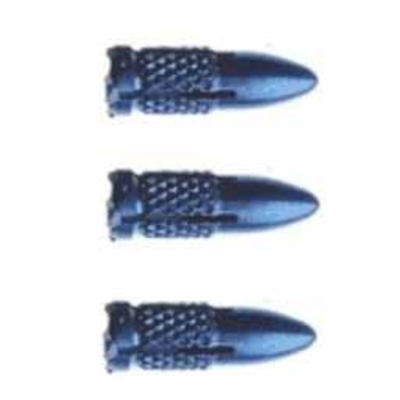 Billaresbalsalobre Protector Plumas Aluminio Azul Castle Bullet  Flight Protectors - Imagen 2