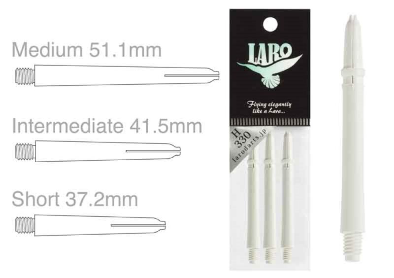 Billaresbalsalobre Cañas L-Style Laro Shaft Locked Straight Blanca 330 46mm  LAROSH-W-330 - Imagen 2