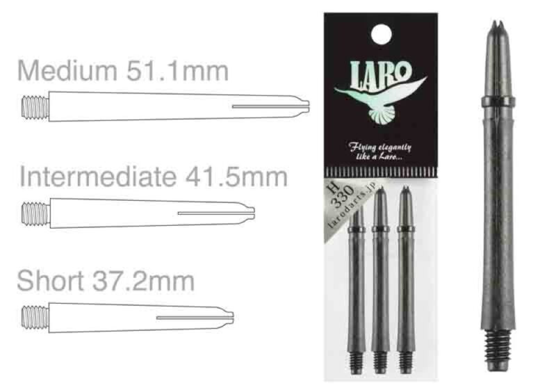 Billaresbalsalobre Cañas L-Style Laro Shaft Locked Straight Negra 260 39mm - Imagen 2