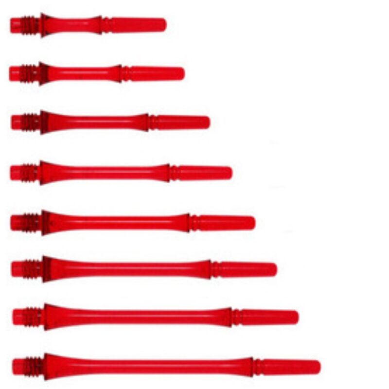 Billaresbalsalobre Cañas Fit Shaft Gear Slim Fija Tranparente Rojo Talla 6 - Imagen 2