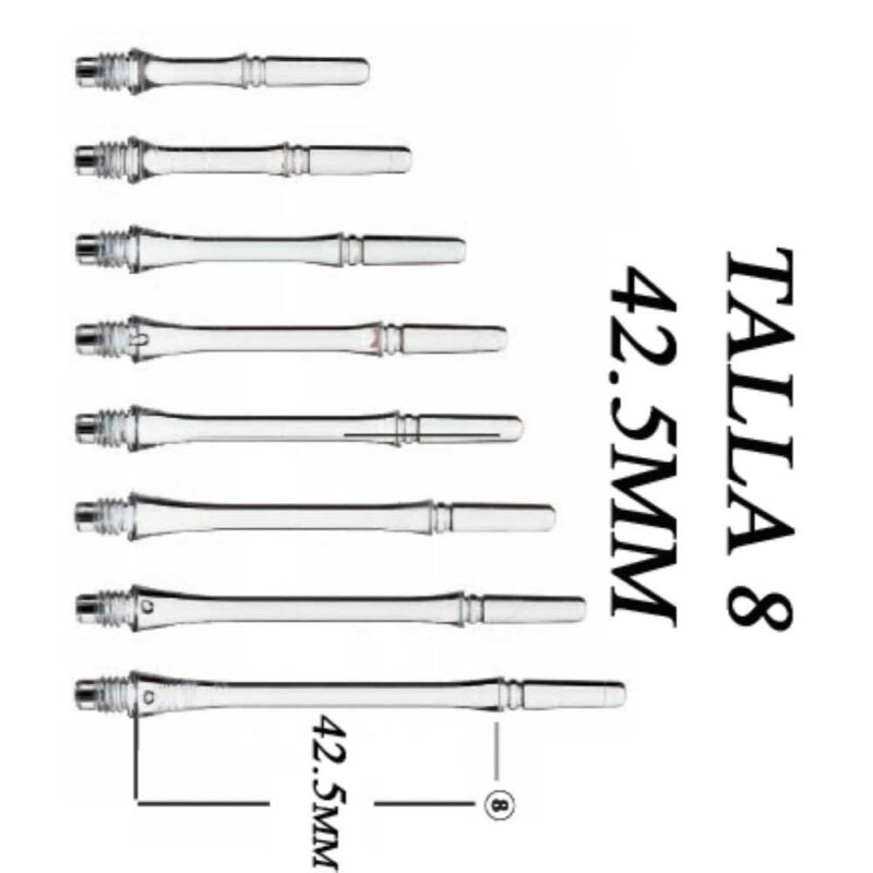 Billaresbalsalobre Cañas Fit Shaft Gear Slim Fija BlancaTalla 8 - Imagen 3