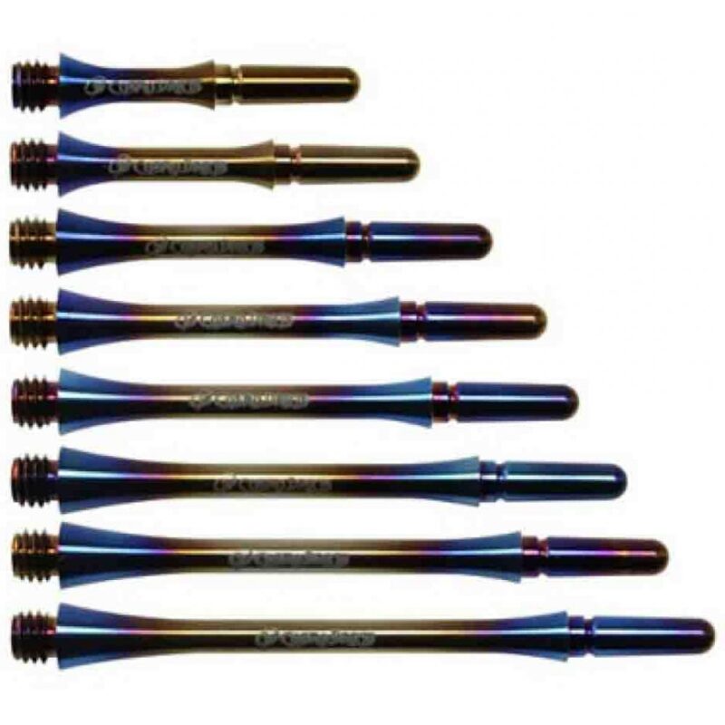 Billaresbalsalobre Cañas Fit Shaft Titanium Burnt Slim Locked Fija Talla 2 - Imagen 2