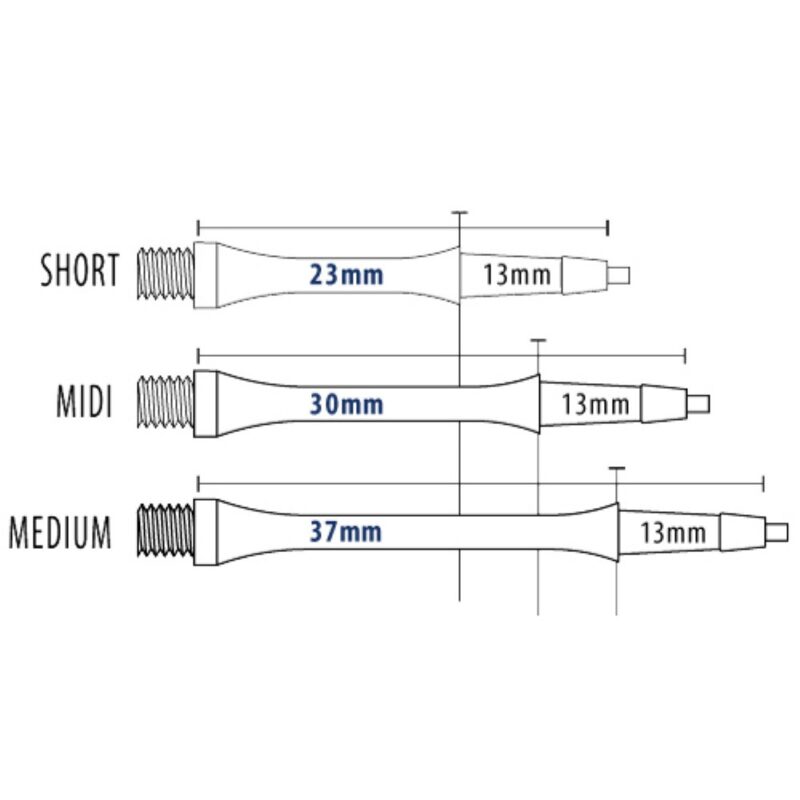 Billaresbalsalobre Cañas Harrows Clic Blanca Short (23mm) - Imagen 2