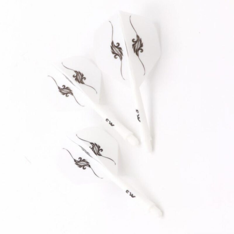 Billaresbalsalobre Plumas Cuesoul Integrate Flights AK5 Standard M Blanca Petals  CSAK 58XHB - Imagen 3