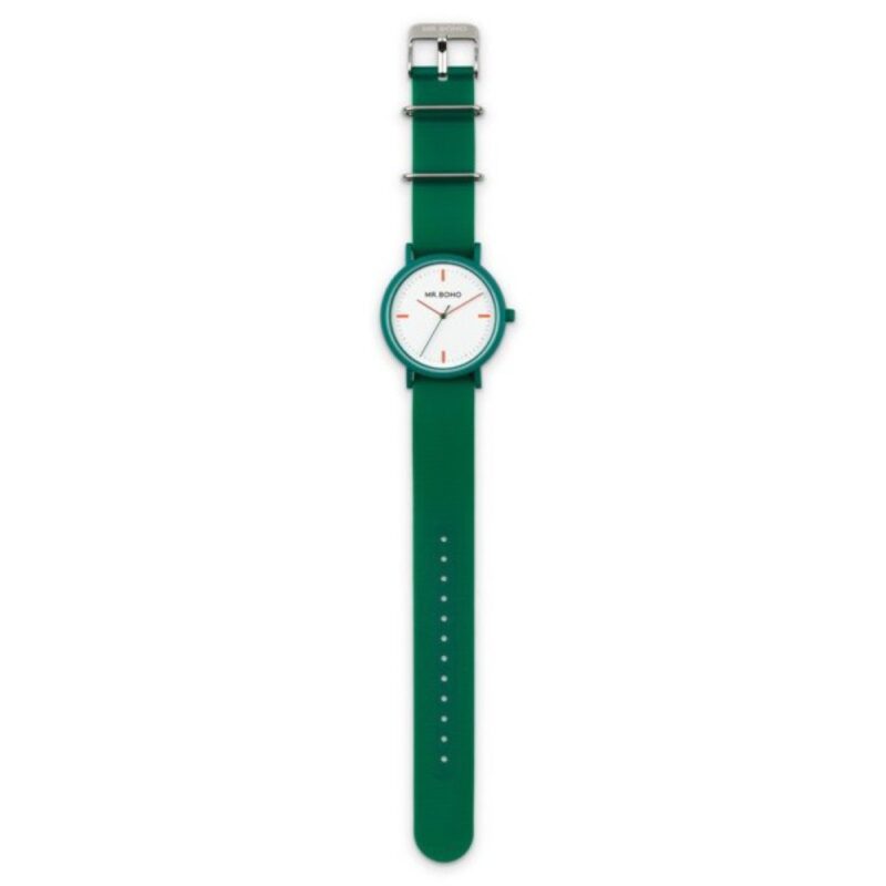 Billaresbalsalobre Reloj  Mr. Boho Green Sporty 40mm 00728807 - Imagen 2