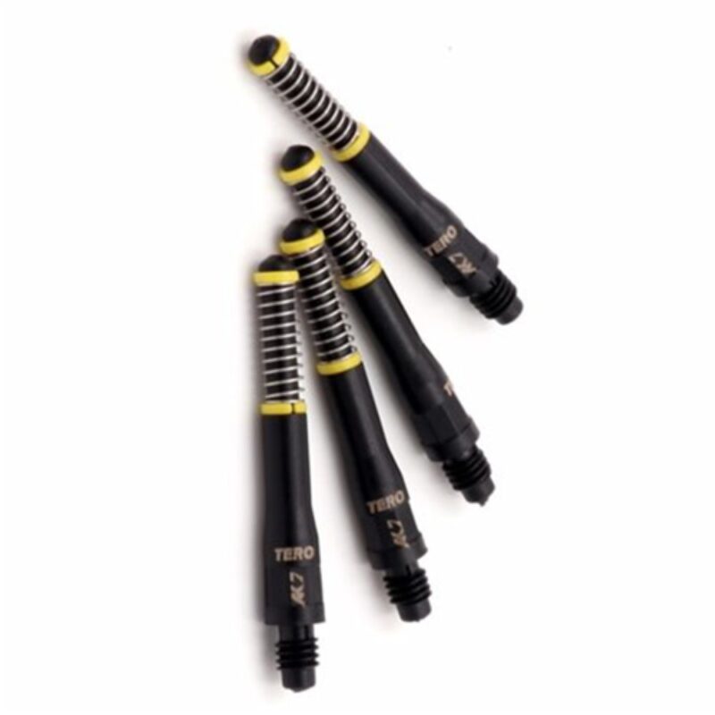 Billaresbalsalobre Cañas Shaft Cuesoul Tero Flights Black 40mm  AK7 CS-AK7+1E40 - Imagen 3