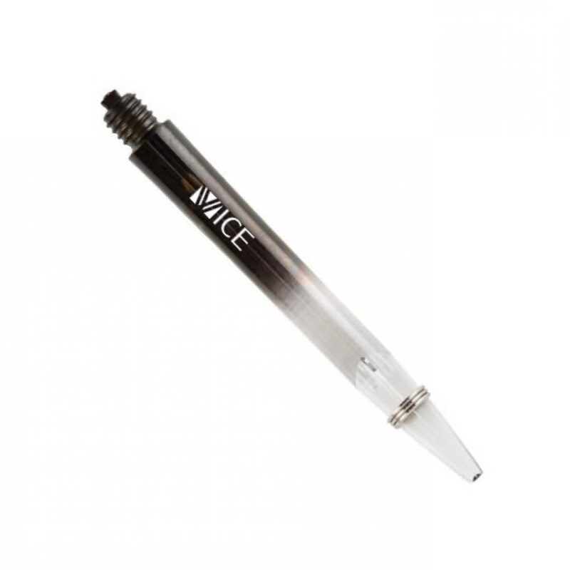 Billaresbalsalobre Cañas One80 Shaft Pro Plast Vice Gradient Black Clear 35mm  2231. - Imagen 2