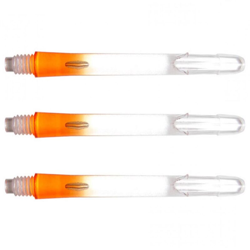 Billaresbalsalobre Cañas L-Style L-Shaft Locked Straight 2 Tone Clear Orange 190 32mm - Imagen 2