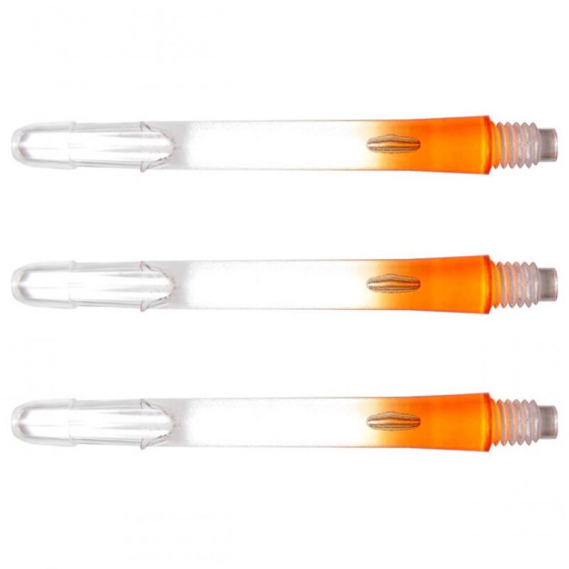 Billaresbalsalobre Cañas L-Style L-Shaft Locked Straight 2 Tone Clear Orange 190 32mm - Imagen 3