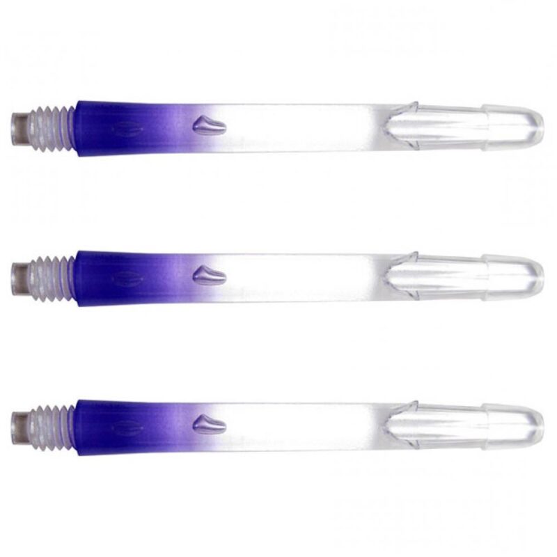 Billaresbalsalobre Cañas L-Style L-Shaft Locked Straight 2 Tone Clear Purple 190 32mm - Imagen 2