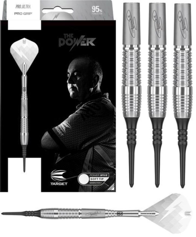 Billaresbalsalobre Dardos Target Darts The Power Phil Taylor Gen 6 18g 95%  200943 - Imagen 4