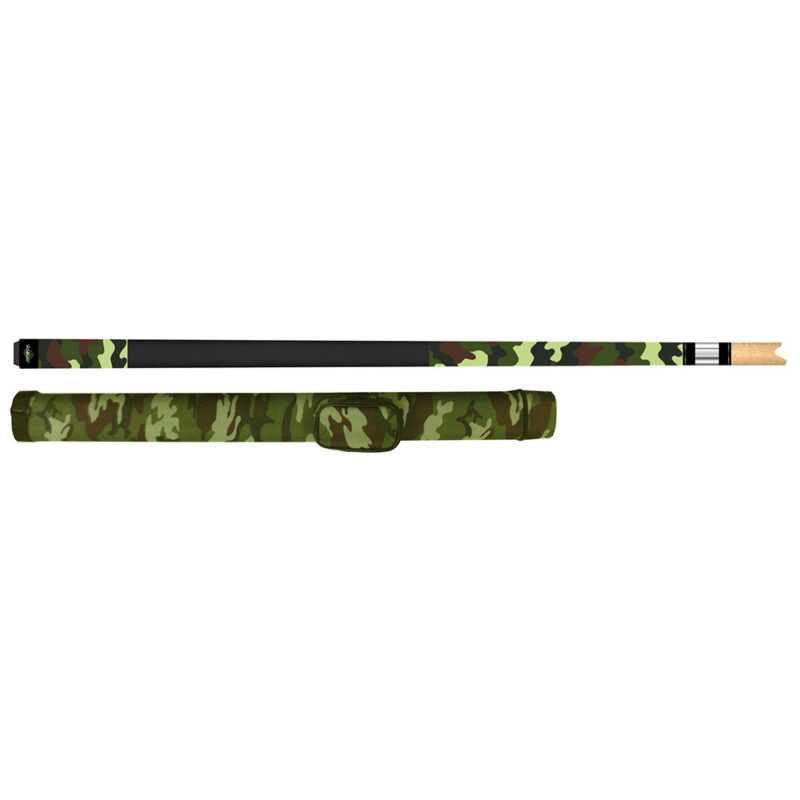 Billaresbalsalobre Taco Billar Americano Shooter Army Verde Pool Cue + Tubo nº1 19oz 5585.058.19oz - Imagen 2