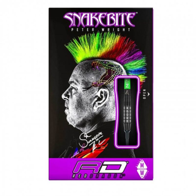 Billaresbalsalobre Darts Red Dragon Peter Wright Snakebite Black Strike 90% 20g RDD2013 - Imagen 3