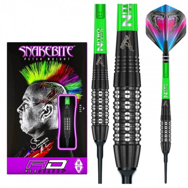 Billaresbalsalobre Darts Red Dragon Peter Wright Snakebite Black Strike 90% 20g RDD2013 - Imagen 5