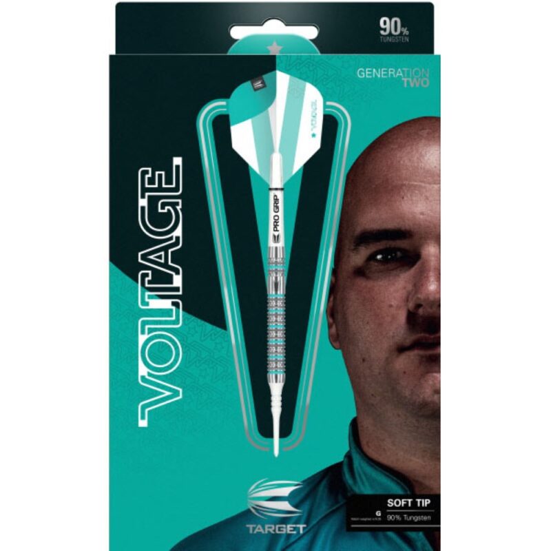 Billaresbalsalobre Dardos Target Darts Rob Cross G2 Voltage 90% 19g 210080 - Imagen 6