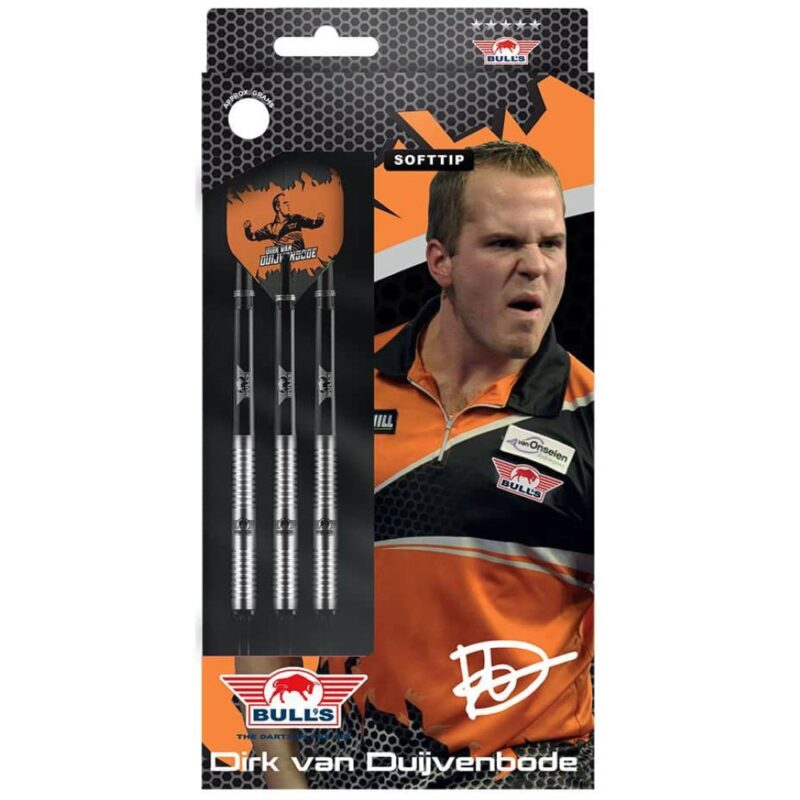 Billaresbalsalobre Dardos Bulls Darts Dirk van Duijvenbode 90% 18g   24118 - Imagen 4