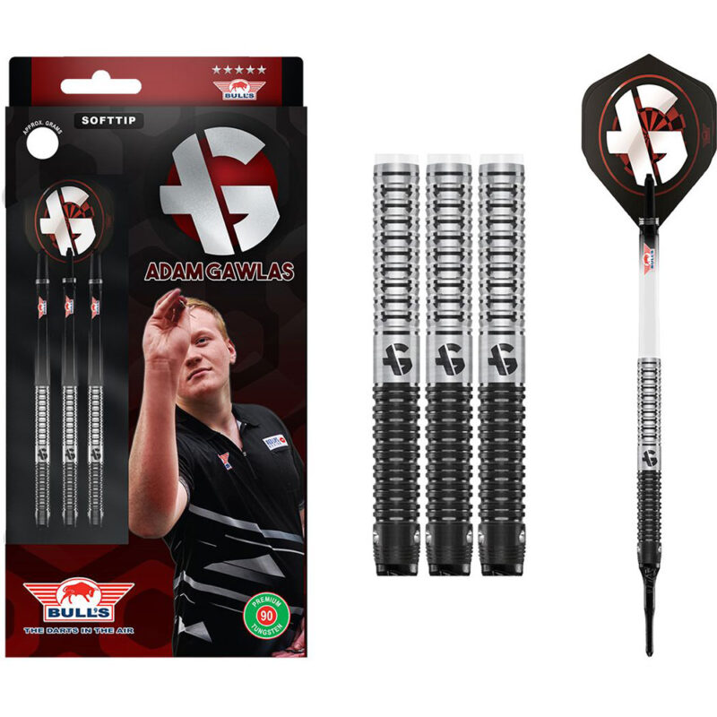 Billaresbalsalobre Dardos Bulls Darts Adam Gawlas 90% 18g   22918 - Imagen 4