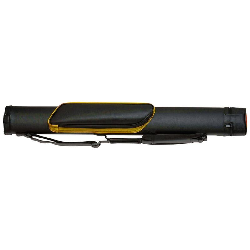 Billaresbalsalobre Funda rígida para taco de billar estilo SY-1 negro y amarillo 85cm 30141620 - Imagen 2