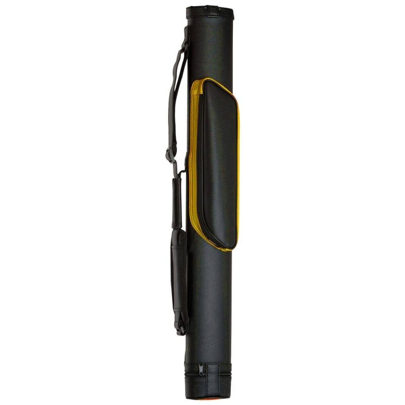 Billaresbalsalobre Funda rígida para taco de billar estilo SY-1 negro y amarillo 85cm 30141620 - Imagen 3