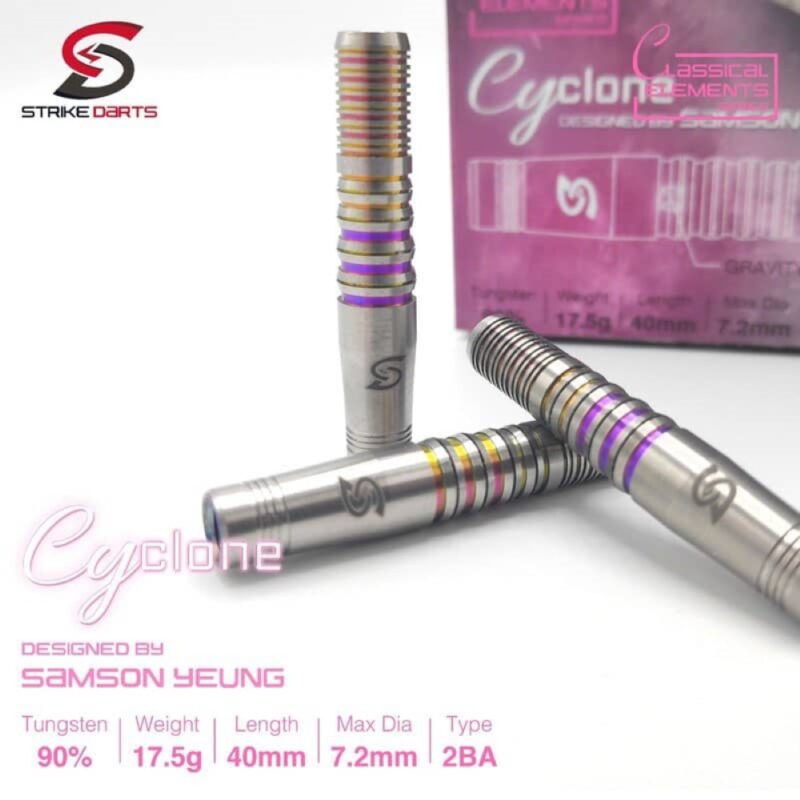 Billaresbalsalobre Dardos Strike Darts Cyclone 17.5g 90% - Imagen 2