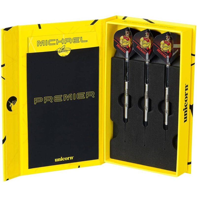 Billaresbalsalobre Dardos Unicorn Darts Premier Michael Smith 90% 21gr 04621 - Imagen 5