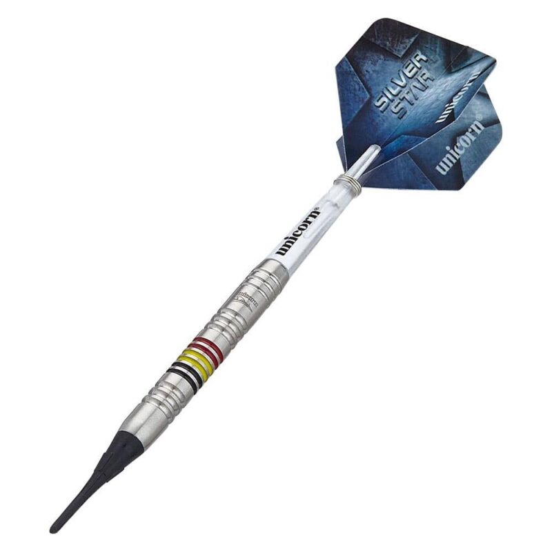 Billaresbalsalobre Dardos Unicorn Darts Silver Star Dimitri Van Den Bergh 80% 20gr 4784 - Imagen 2