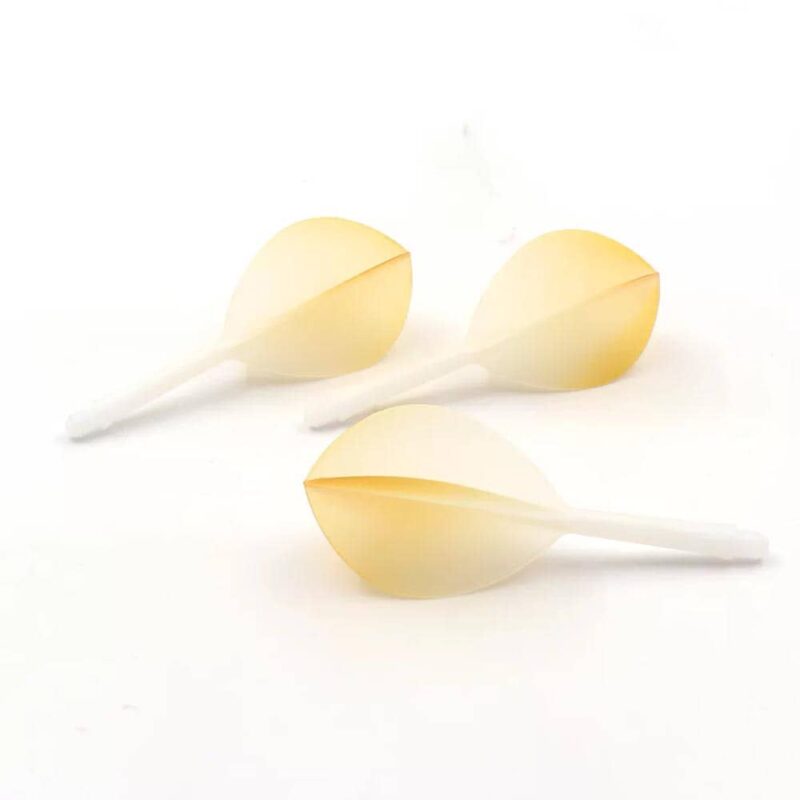 Billaresbalsalobre Plumas Flights Darts Cuesoul Tero AK5 Gradation Amarillo Teardrop S  AK-56SDSJB - Imagen 2